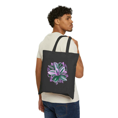 Tradescantia Nanouk Canvas Tote Bag – Eco Friendly Everyday Carry