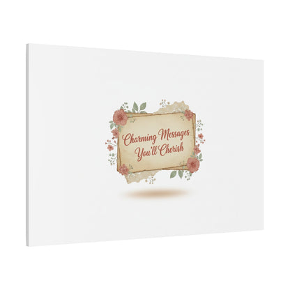 Love Letter Collage Canvas, Vintage Letter Art, Wax Seal Romance Print