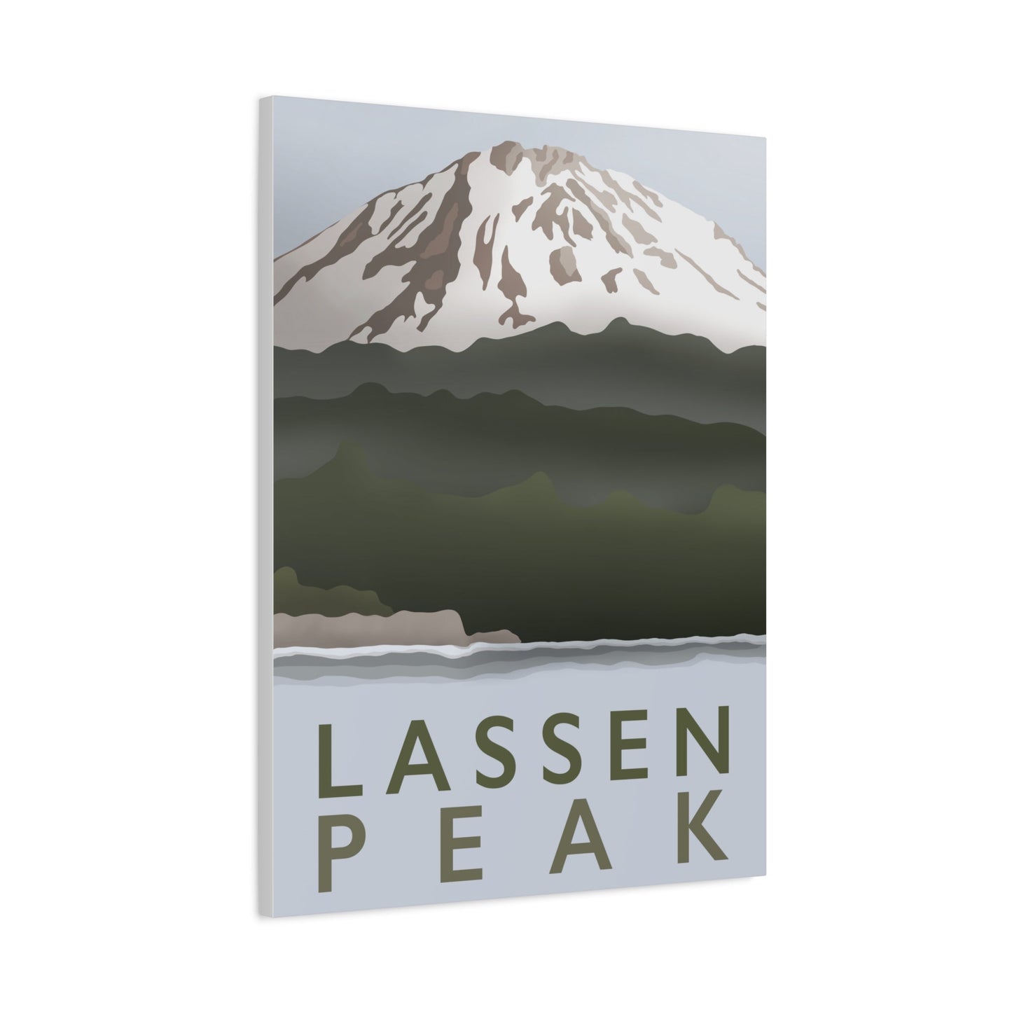 Lassen Peak Canvas Print – Wall Art