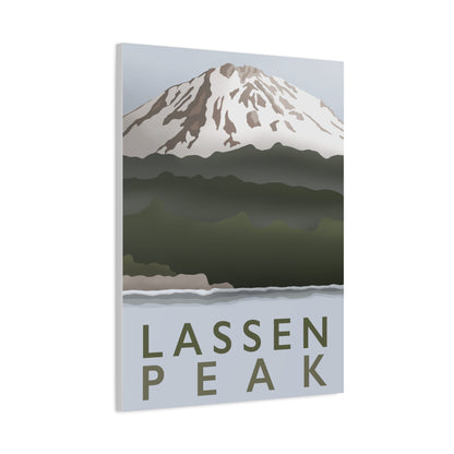 Lassen Peak Canvas Print – Wall Art