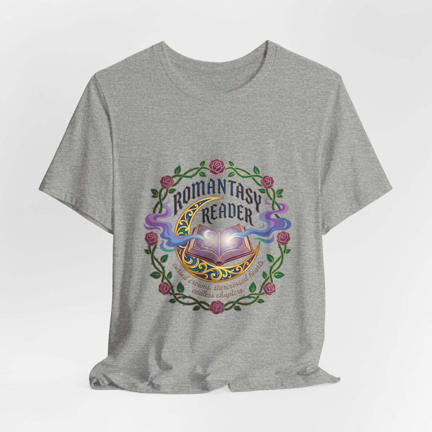 Romantasy Reader Tee | romantasy, book lover, enchanted gothic