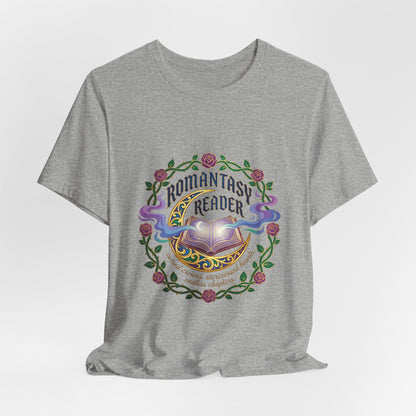 Romantasy Reader Tee | romantasy, book lover, enchanted gothic