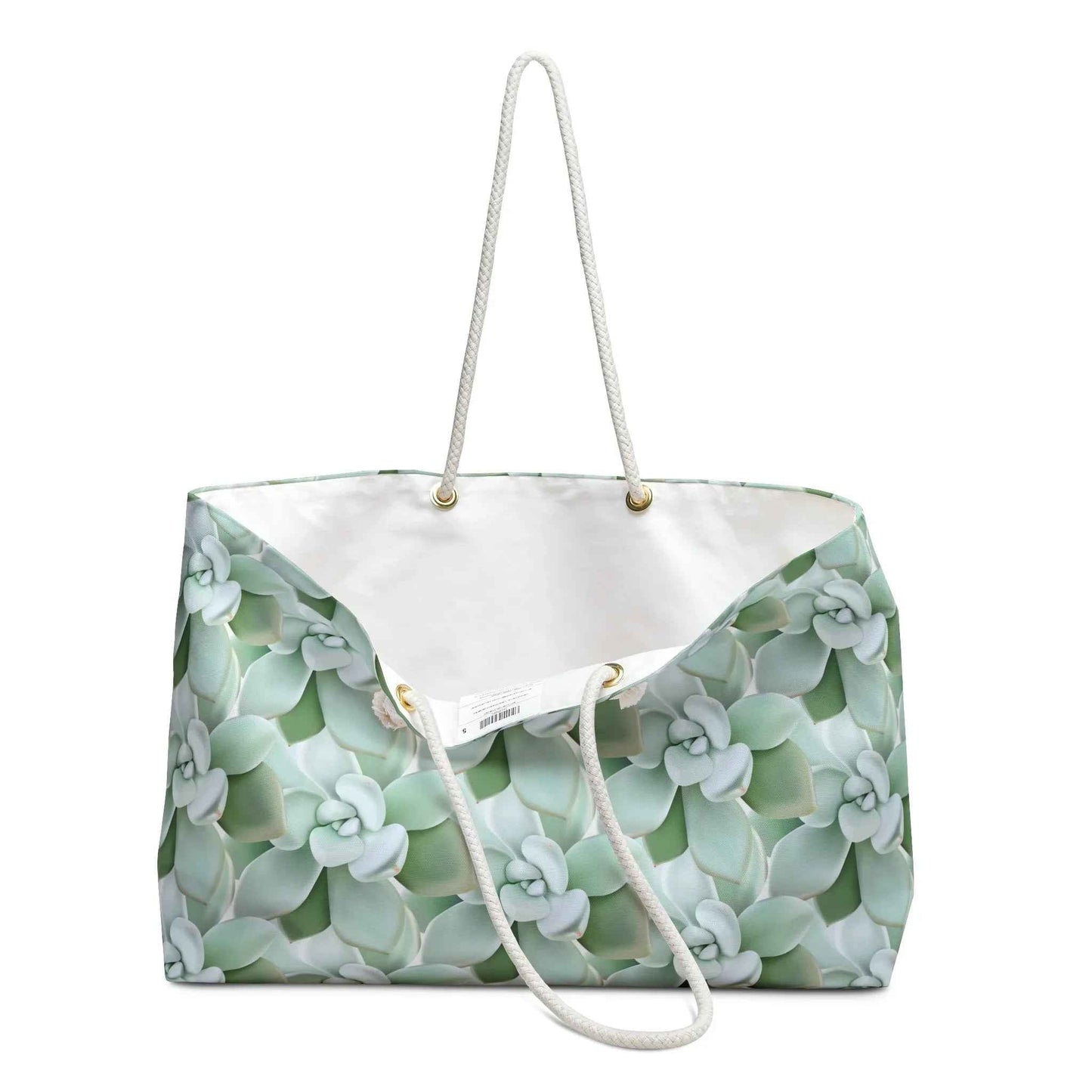 Pachyveria Haagei Succulent Pattern Weekender Bag