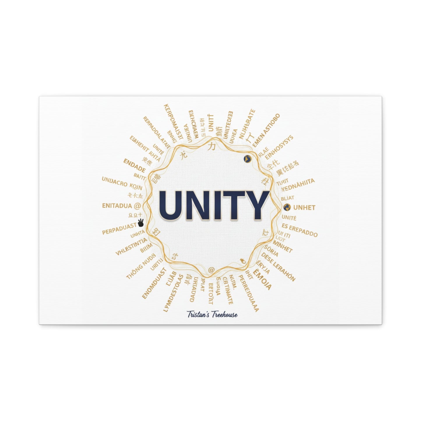 UNITY Canvas, Matte Stretched 1.25" | Dry January sober curious decor