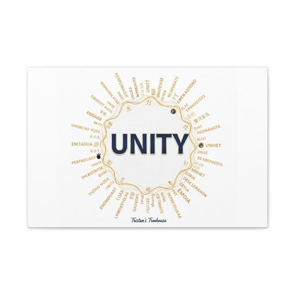 UNITY Canvas, Matte Stretched 1.25" | Dry January sober curious decor