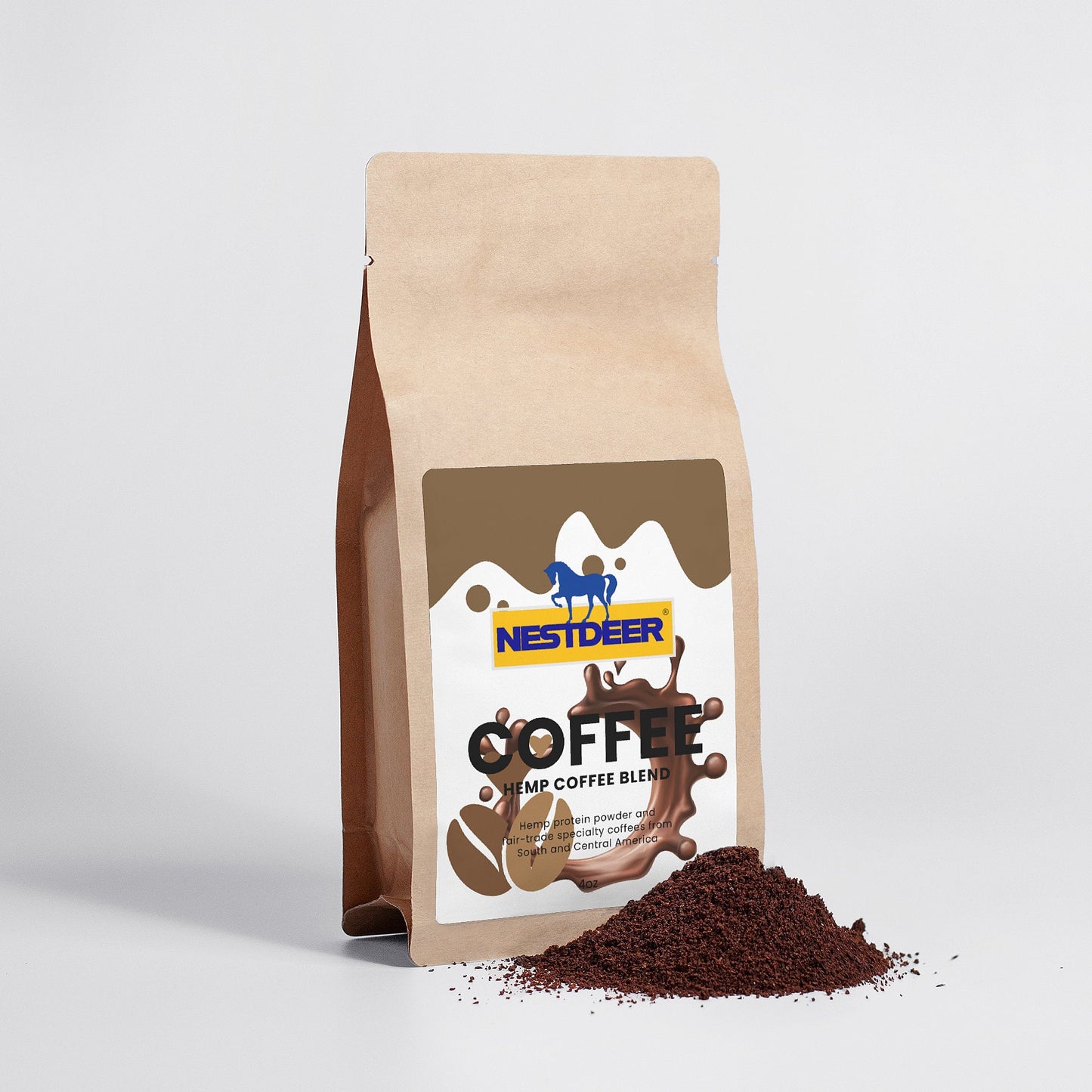 Hemp Coffee Blend - Medium Roast 4oz