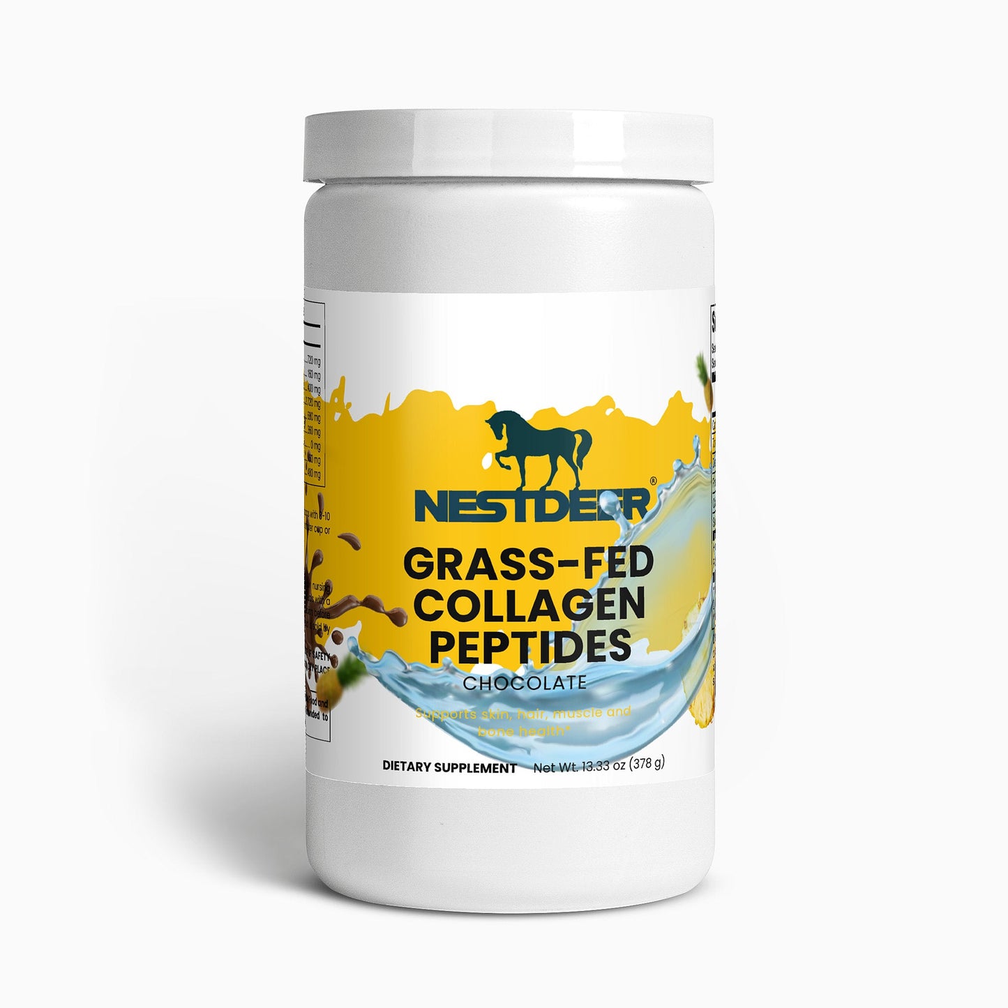 Grass-Fed Collagen Peptides Powder (Chocolate)