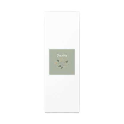 Breathe Mountain Line Canvas | Nature Symbols, Minimal Forest Wall Art