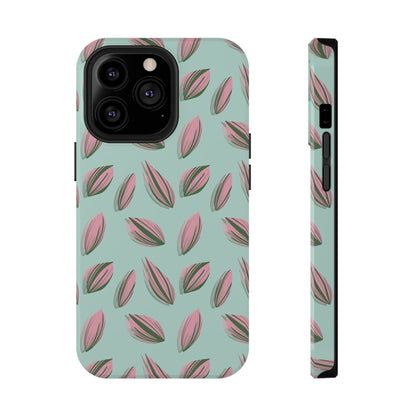 Tradescantia Nanouk Pattern Phone Case – Dual Layer Protective Cover
