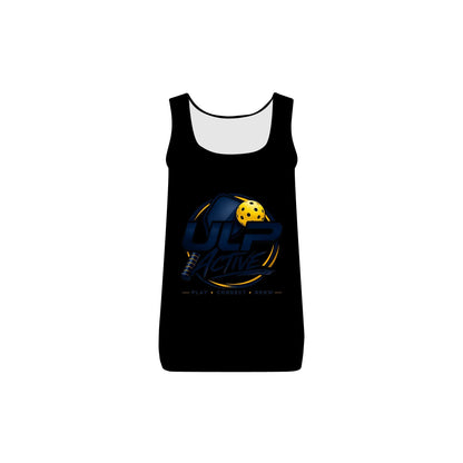 ULP Active Women’s Tank Top – Pickleball Logo Athletic Rib Tank