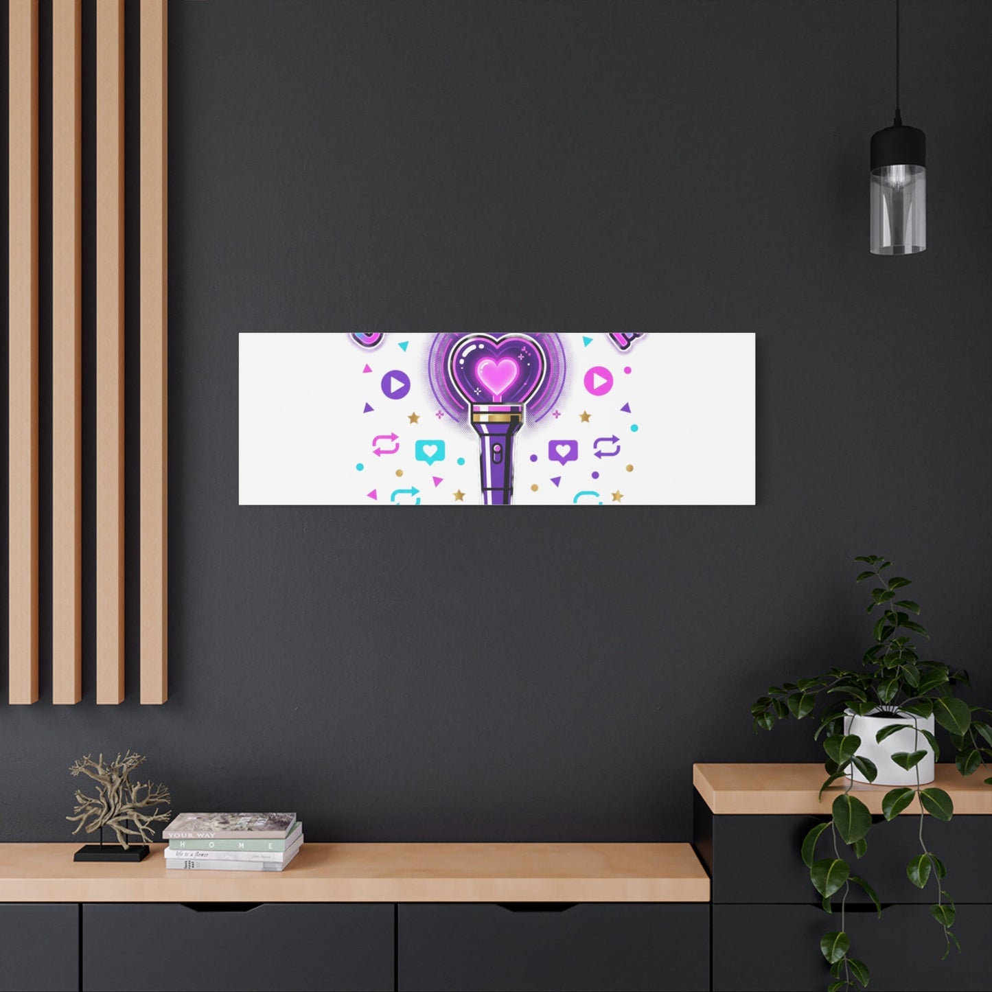 Comeback Mode Lightstick Canvas | K-pop Comeback, Streaming Squad