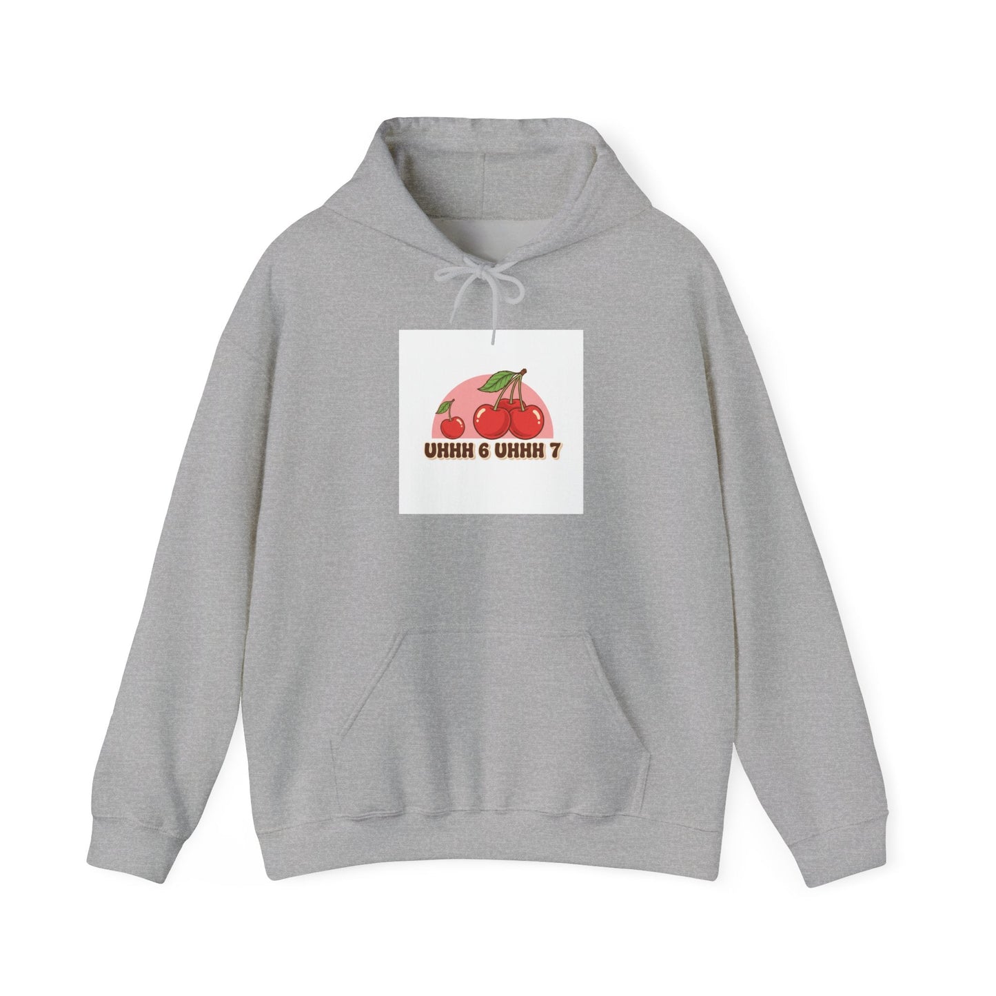 Retro Cherry Graphic Hoodie | kawaii fruit design, vintage cherry motif