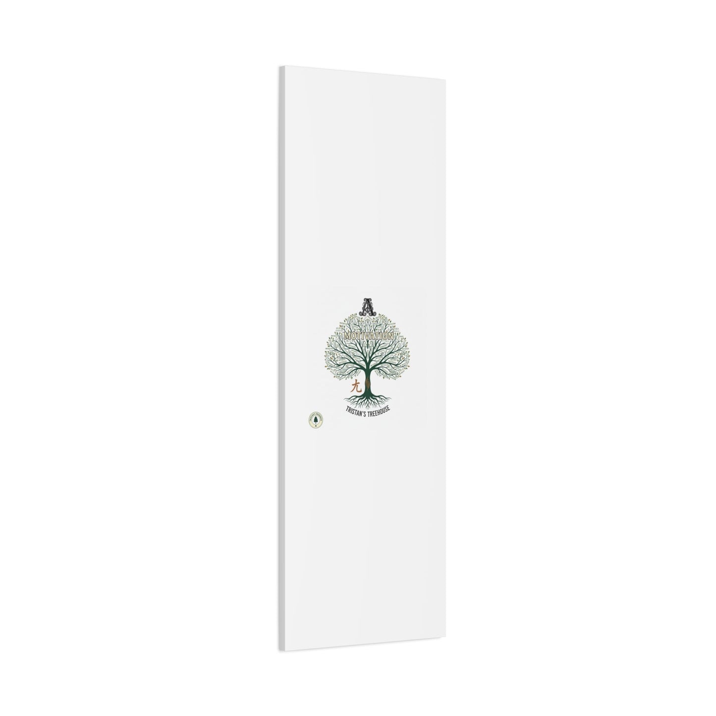 Handwritten Doodle Tree Canvas | Matte Stretched Wall Art