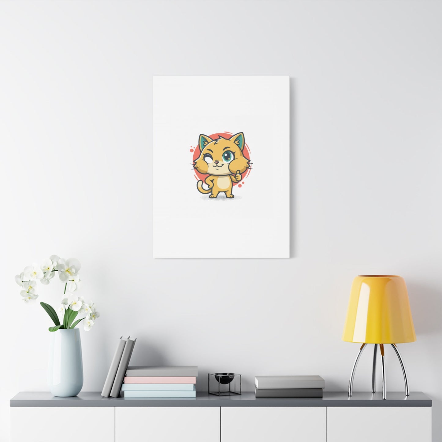 Cheeky Rodent Art Print | Rodent-Core Cute Rat/Mice Wall Canvas