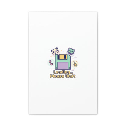 Loading Please Wait Canvas | Old Internet Aesthetic, 90s Web Nostalgia