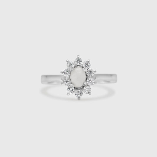 Halo Gem Ring