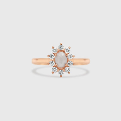 Halo Gem Ring