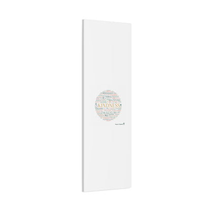 Kindness Word Cloud Canvas | Fresh Start Minimalist Wall Art