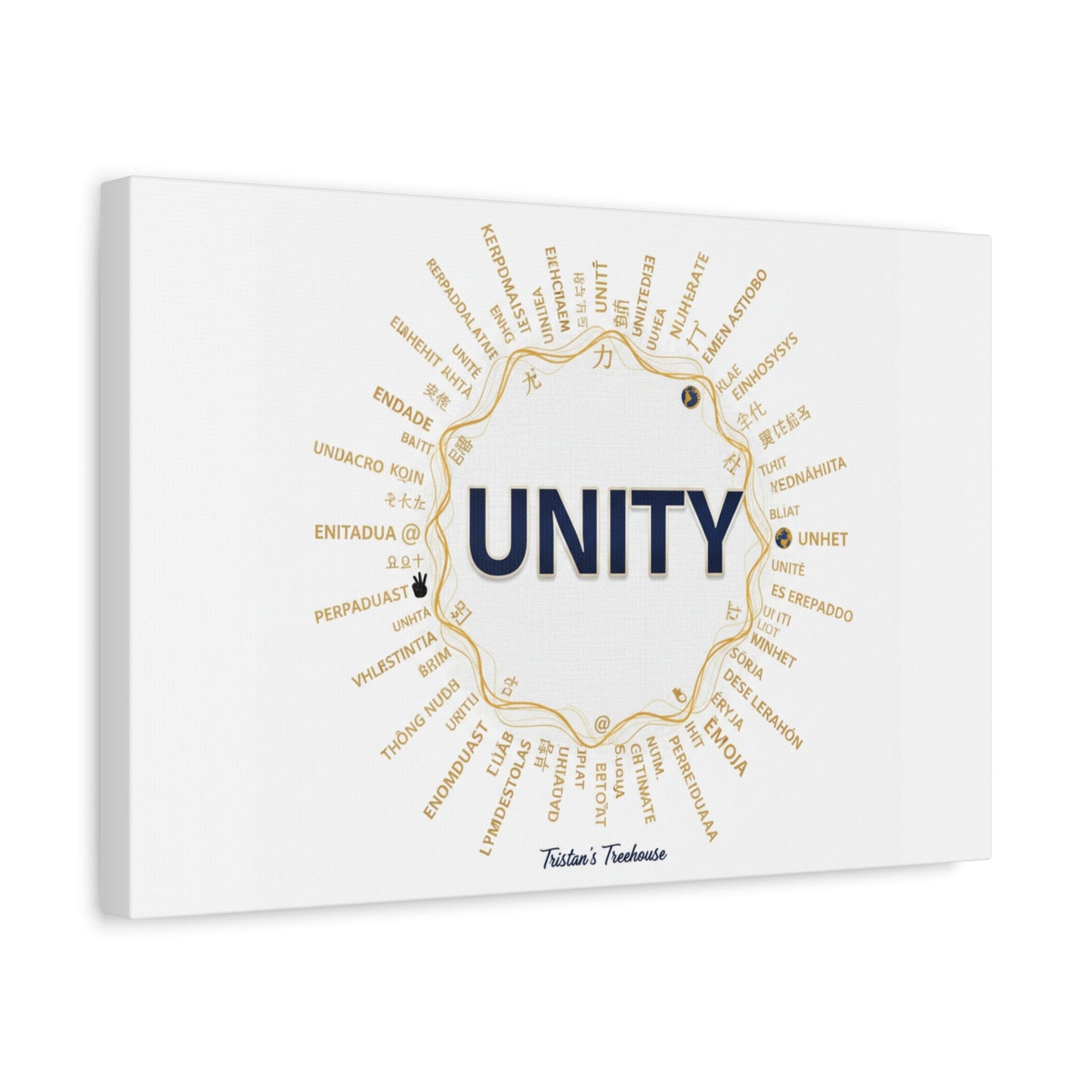 UNITY Canvas, Matte Stretched 1.25" | Dry January sober curious decor