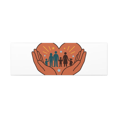 Families Belong Together Canvas | Family Unity, Bilingual Solidarity