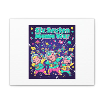 Six Sevven Meme War™ Canvas Tote | Nissspelled Edition