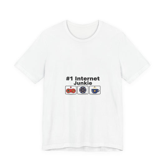 #1 Internet Junkie Tee | list lover shirt, top ten graphic merch