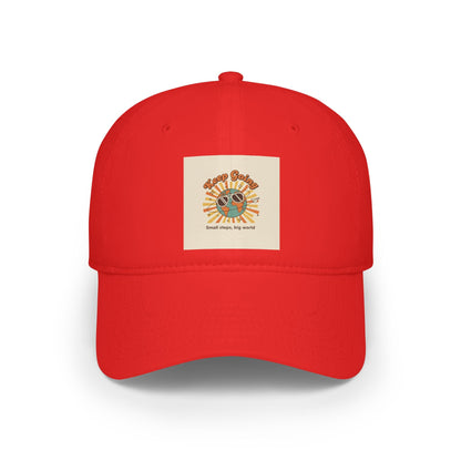 Keep Going: Small Steps, Big World Motivational Cap