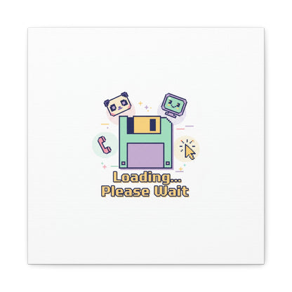 Loading Please Wait Canvas | Old Internet Aesthetic, 90s Web Nostalgia