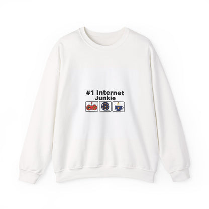 #1 Internet Junkie Sweatshirt | Top-List Ranking Graphic, List Lover Crew