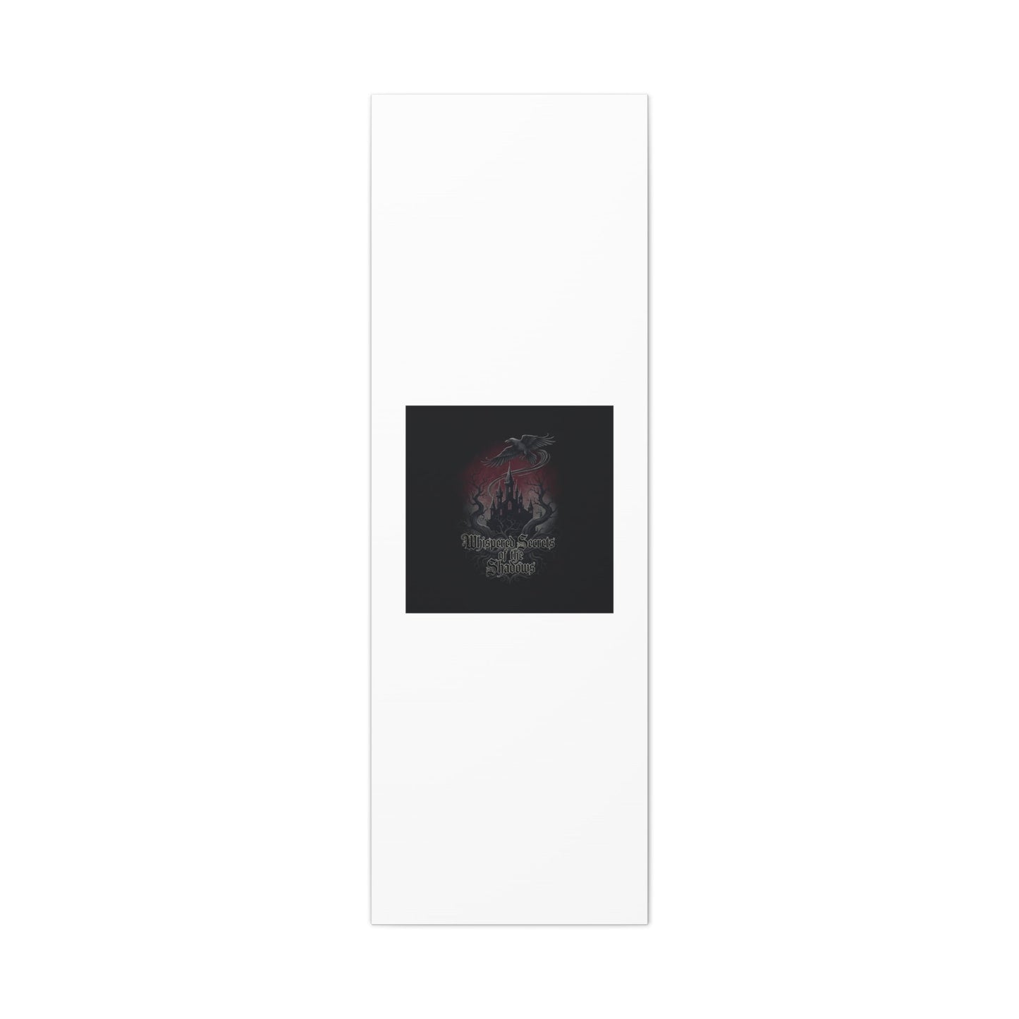 Whispered Secrets of the Shadows Castle Wall Art, Matte Canvas | Gothic Medieval Decor