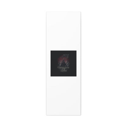 Whispered Secrets of the Shadows Castle Wall Art, Matte Canvas | Gothic Medieval Decor