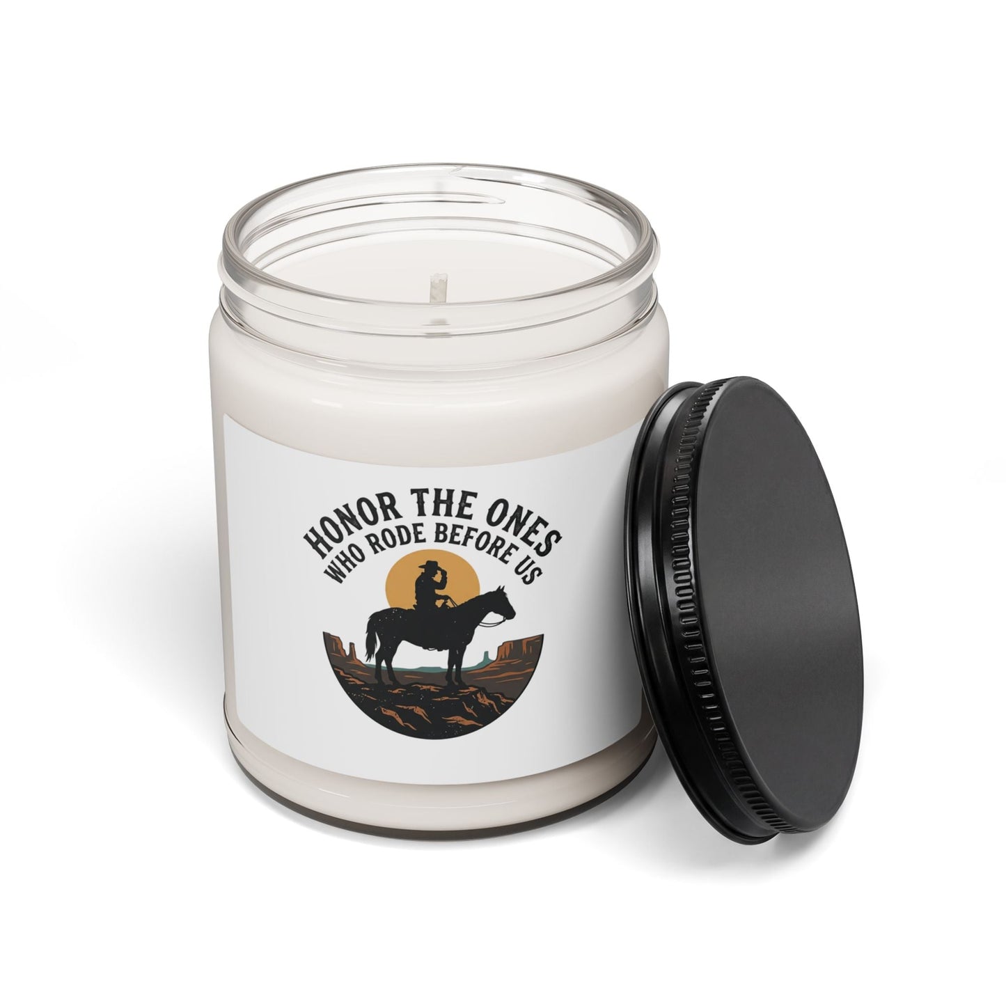 Honor the Ones Who Rode Before Us Candle | Western, Americana, Vintage