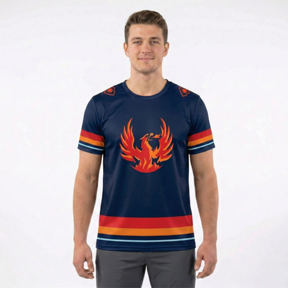 Coachella Valley Firebirds AHL Licensed Replica Jersey Performance T-Shirt