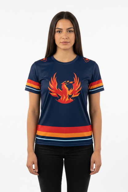 Coachella Valley Firebirds AHL Licensed Replica Jersey Performance T-Shirt