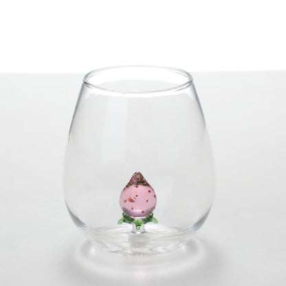 Creative Three-dimensional Animal And Plant Shape Milk Juice Glass Cup