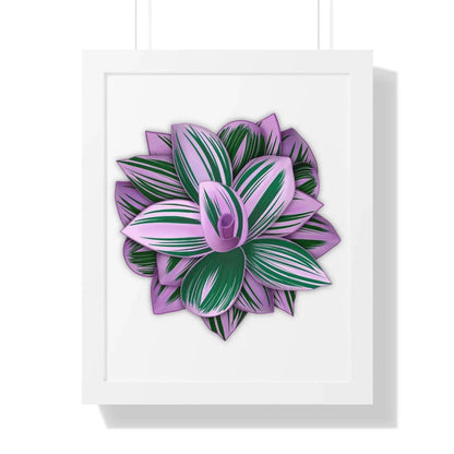 Tradescantia Nanouk Framed Print – Botanical Wall Art