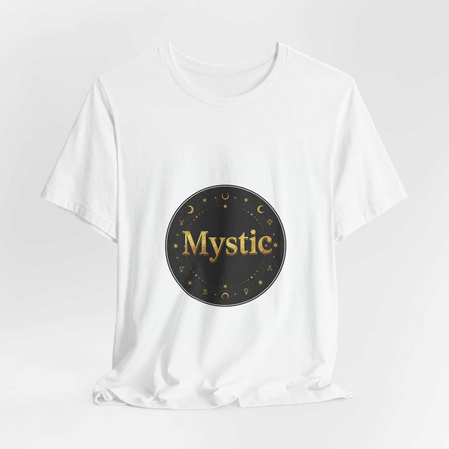 Mystic Circle Tee | Tarot & Occult Typography, Esoteric Print