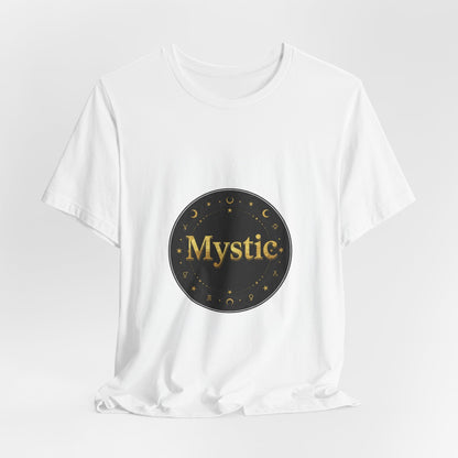 Mystic Circle Tee | Tarot & Occult Typography, Esoteric Print