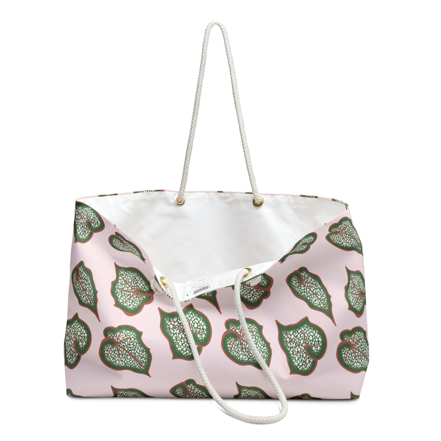 Begonia Pattern Weekender Bag