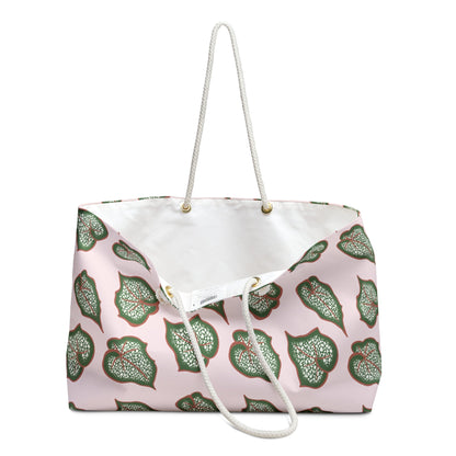 Begonia Pattern Weekender Bag