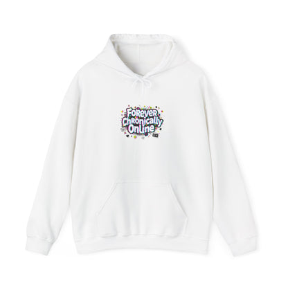Forever Chronically Online Hoodie | meme shirt, internet slang