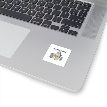 Best Desk Jockey Kiss-Cut Stickers | Workhorse Office Humor, Burnout Parody