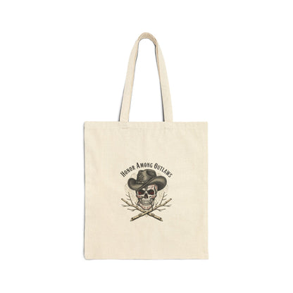 Western Skull Art Tote | Western-Gothic, Gothic Americana