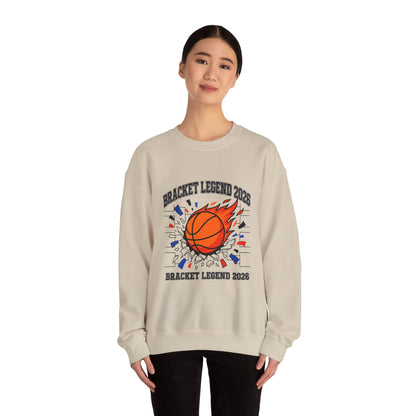 Bracket Legend 2026 Sweatshirt | college tournament, buzzer beater