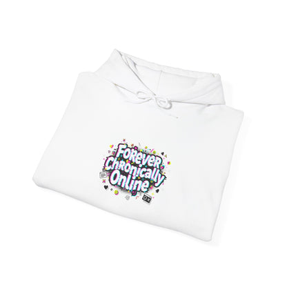 Forever Chronically Online Hoodie | meme shirt, internet slang