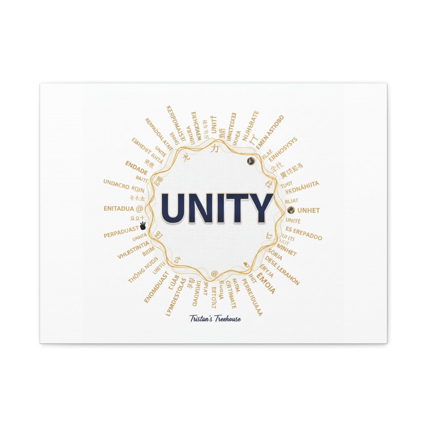 UNITY Canvas, Matte Stretched 1.25" | Dry January sober curious decor