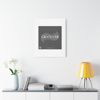Gratitude Wall Art Matte Canvas | Tiny Treats, sweet uplifting print