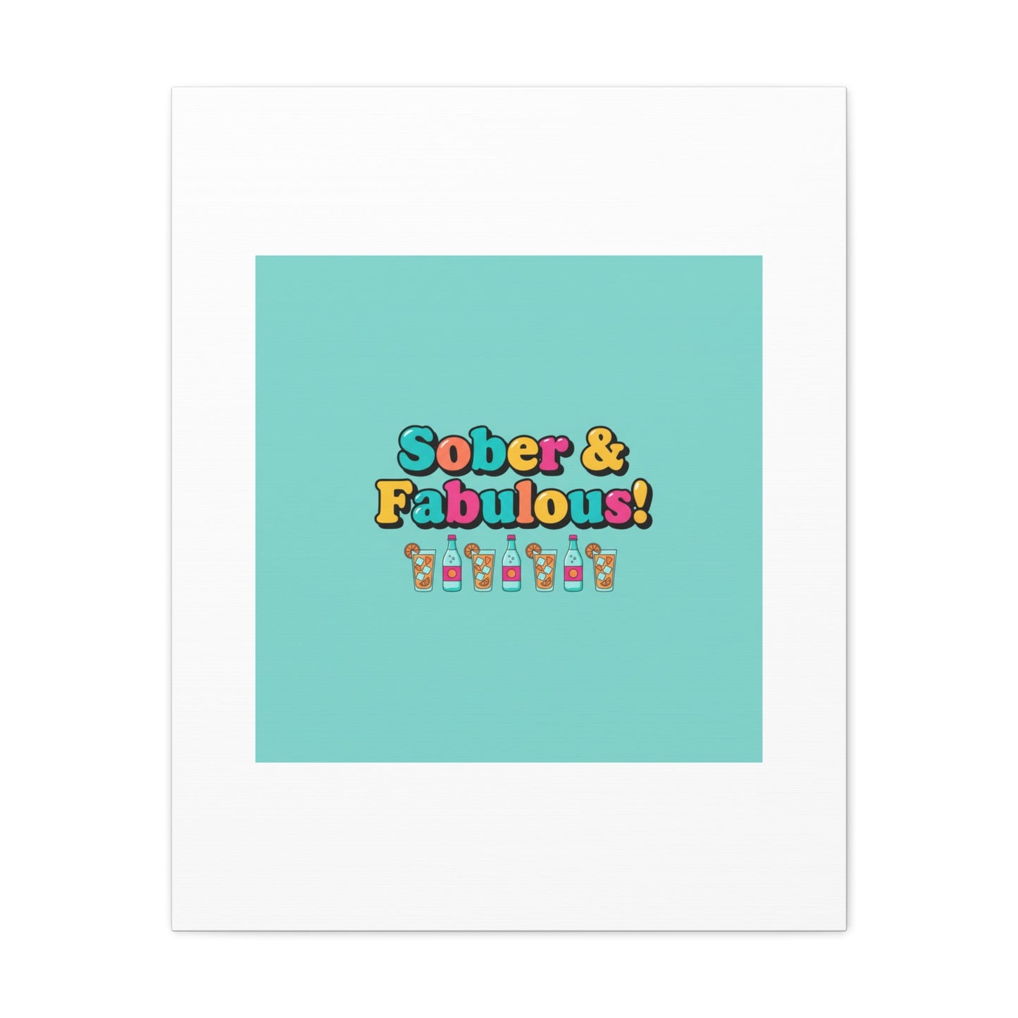 Sober & Fabulous! Canvas | Dry January, Mocktail Trend