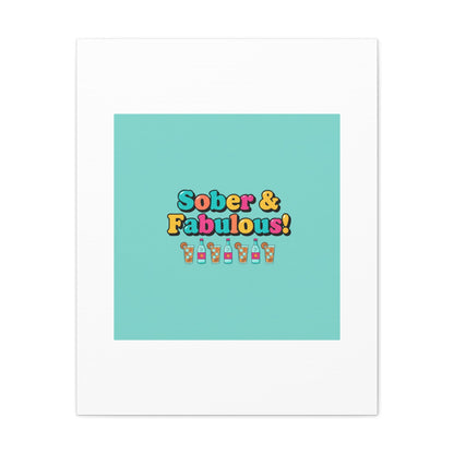 Sober & Fabulous! Canvas | Dry January, Mocktail Trend