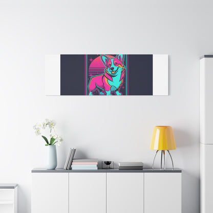 Platonic Love Corgi Canvas | Friendship Valentine, Galentine’s Wall Art